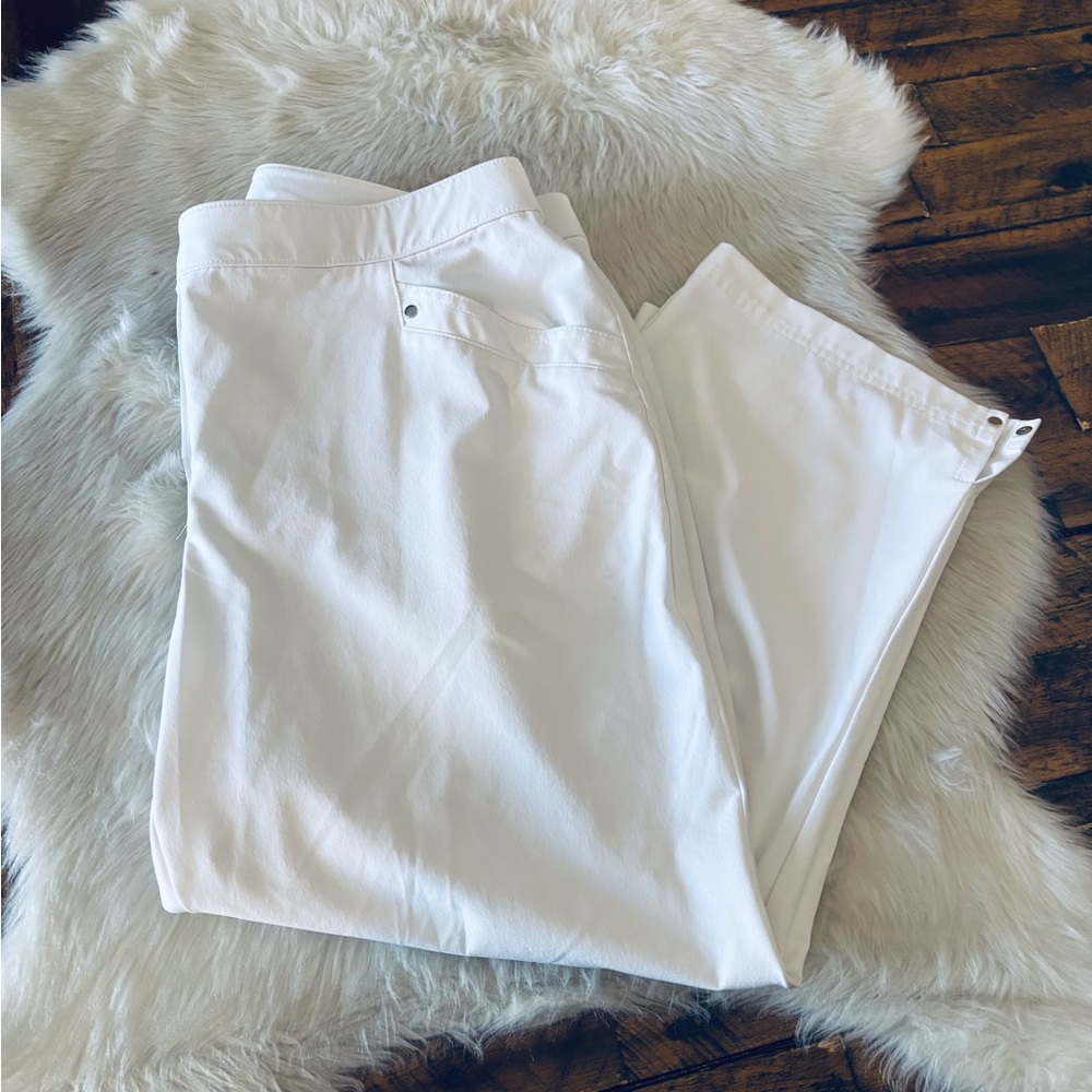 Chico's Crisp White Chinos